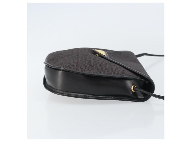 Borsa a Spalla SAINT LAURENT in Pelle PVC Grigia Oro Auth bs31403 Marrone D'oro - vista 4