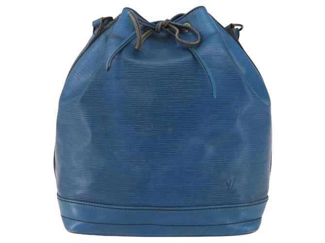 LOUIS VUITTON Borsa a Spalla Epi Noe Blu Toledo M44005 LV Auth 153192 - vista 13