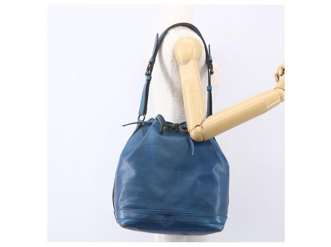 LOUIS VUITTON Borsa a Spalla Epi Noe Blu Toledo M44005 LV Auth 153192 - vista 21