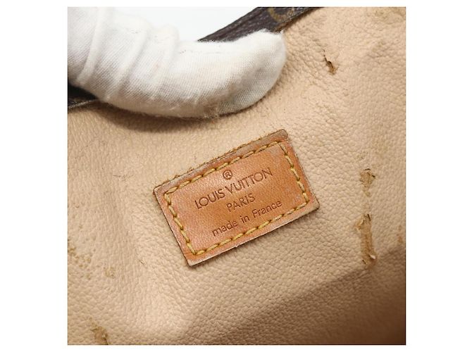 LOUIS VUITTON Borsa Sac Plat Monogram M51140 LV Auth ka493 Monogramma - vista 10