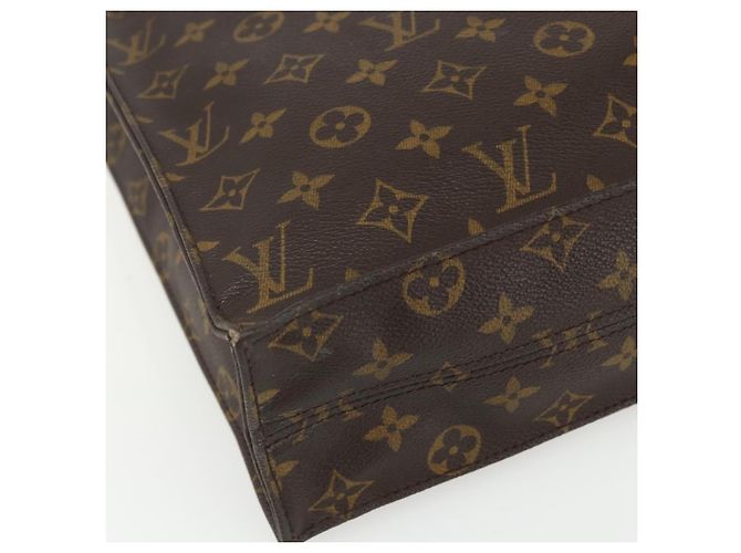 LOUIS VUITTON Borsa Sac Plat Monogram M51140 LV Auth ka493 Monogramma - vista 14