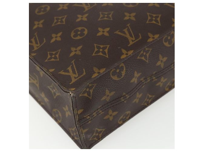 LOUIS VUITTON Borsa Sac Plat Monogram M51140 LV Auth ka493 Monogramma - vista 16