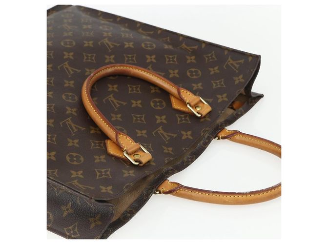 LOUIS VUITTON Borsa Sac Plat Monogram M51140 LV Auth ka493 Monogramma - vista 6