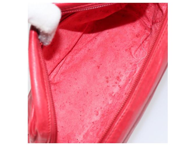 LOEWE Borsa a Spalla Anagram Pelle Rossa Oro Auth 154507 Rosso D'oro - vista 12