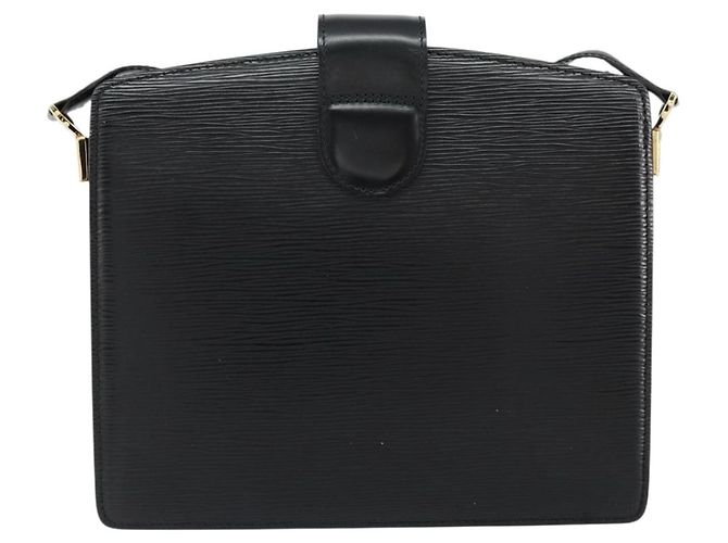 LOUIS VUITTON Borsa a Spalla Capuchin Epi Nera M52342 LV Auth 153942 Nero - vista 2