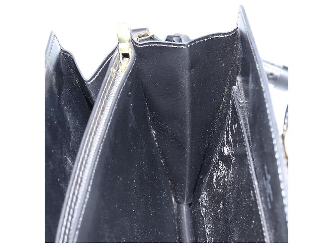 LOUIS VUITTON Borsa a Spalla Capuchin Epi Nera M52342 LV Auth 153942 Nero - vista 21