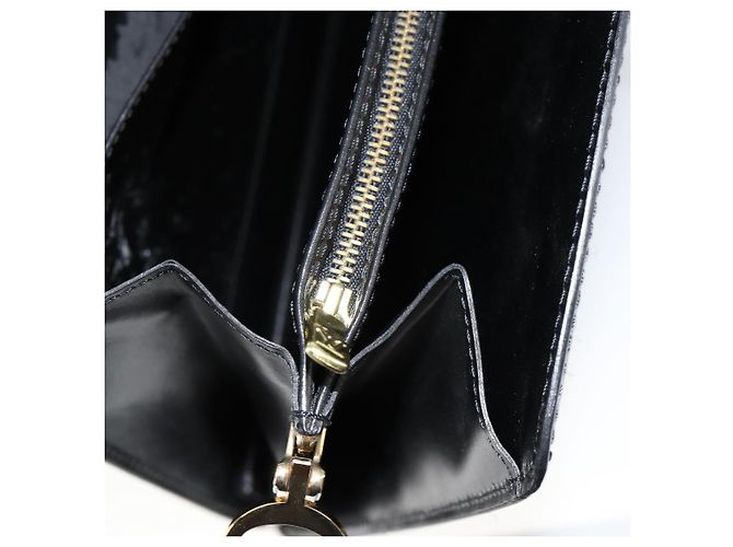 LOUIS VUITTON Borsa a Spalla Capuchin Epi Nera M52342 LV Auth 153942 Nero - vista 23