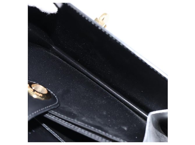 LOUIS VUITTON Borsa a Spalla Capuchin Epi Nera M52342 LV Auth 153942 Nero - vista 24