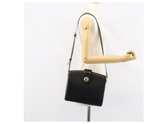 LOUIS VUITTON Borsa a Spalla Capuchin Epi Nera M52342 LV Auth 153942 Nero - vista 25