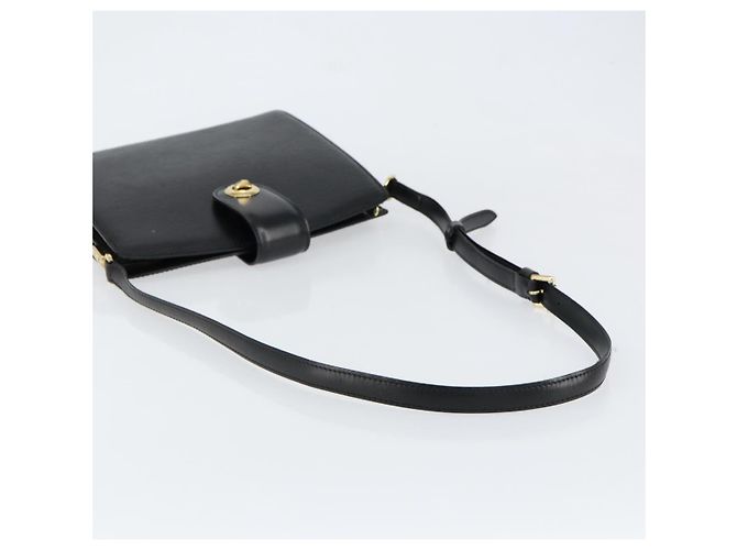 LOUIS VUITTON Borsa a Spalla Capuchin Epi Nera M52342 LV Auth 153942 Nero - vista 7