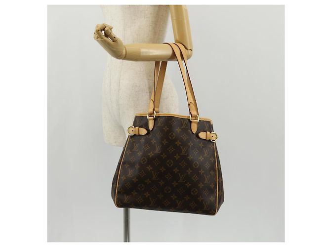 LOUIS VUITTON Borsa Tote Verticale Batignolles Monogram M51153 LV Auth 153625SAV Monogramma - vista 25