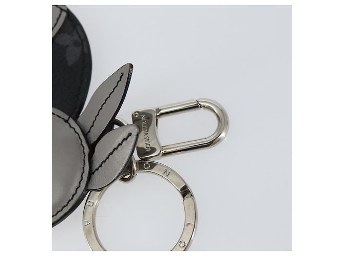LOUIS VUITTON Monogram Eclipse Portachiavi Charm Animale Coniglio M63224 Auth 145705 Monogramma - vista 3
