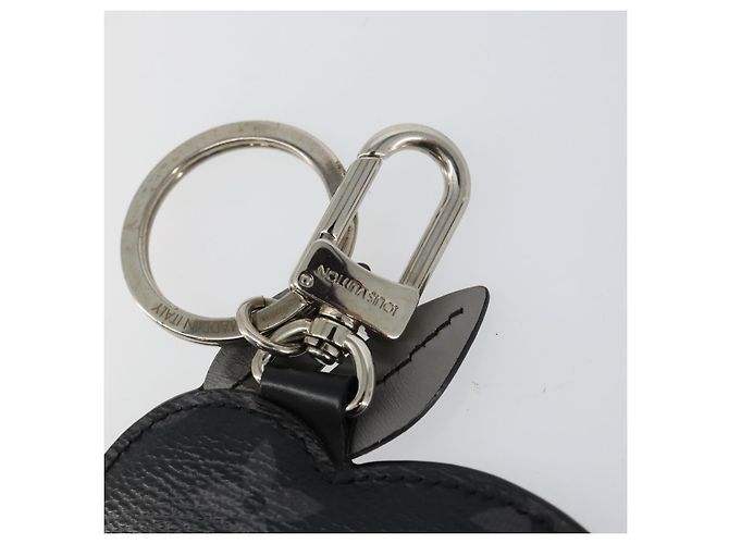 LOUIS VUITTON Monogram Eclipse Portachiavi Charm Animale Coniglio M63224 Auth 145705 Monogramma - vista 7