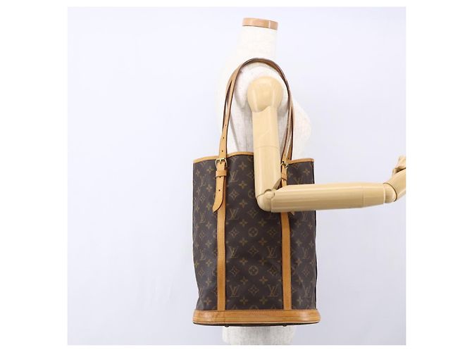 LOUIS VUITTON Borsa a Spalla Monogram Bucket GM M42236 LV Auth th6478 Monogramma - vista 22
