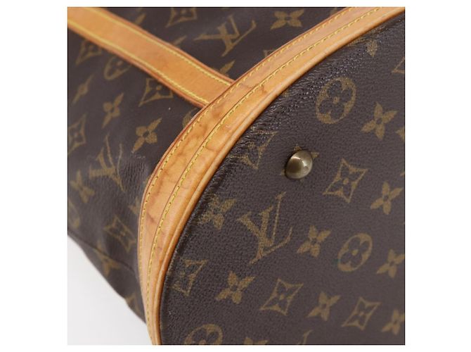 LOUIS VUITTON Borsa a Spalla Monogram Bucket GM M42236 LV Auth th6478 Monogramma - vista 9