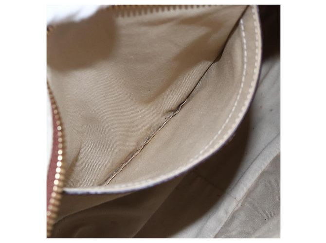 Chloé Borsa a mano in pelle Chloe Margaret 2 in 1 marrone oro Auth BA8432 D'oro - vista 21