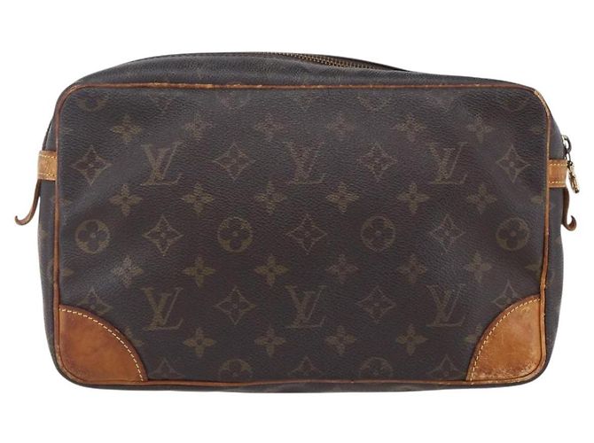 LOUIS VUITTON Bolso de Mano Compiegne 28 Monograma M51845 LV Auth ar13794 - vista 2