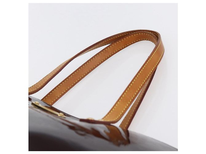 LOUIS VUITTON Borsa Tote Bellevue GM Monogram Vernis Amarante M93589 Auth 149163 Bordò - vista 8