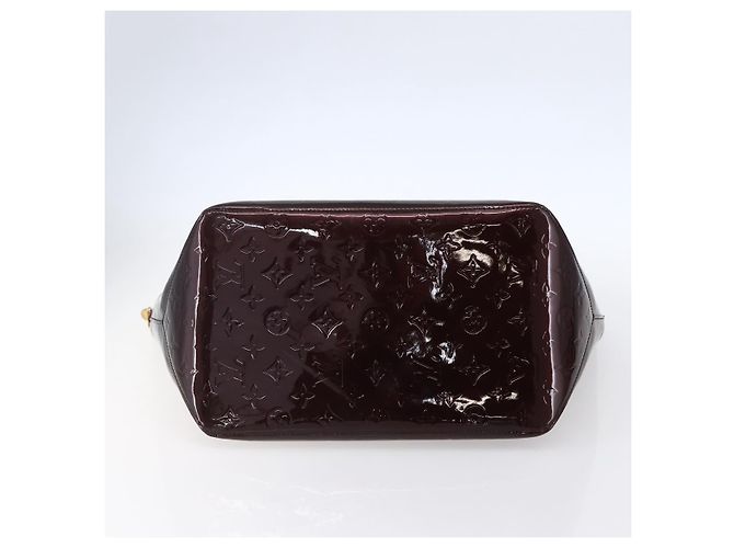 LOUIS VUITTON Borsa Tote Bellevue GM Monogram Vernis Amarante M93589 Auth 149163 Bordò - vista 9