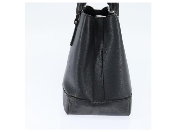 Borsa a mano in pelle nera e argento di BURBERRY Auth bs30441 Nero - vista 5