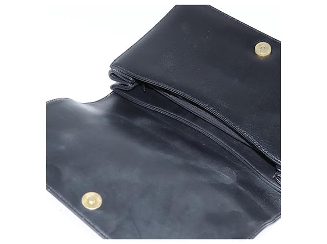 Borsa a mano GIVENCHY in pelle nera e oro Auth bs30415 Nero D'oro - vista 15