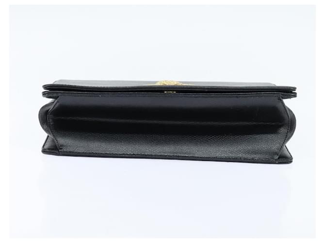 Borsa a mano GIVENCHY in pelle nera e oro Auth bs30415 Nero D'oro - vista 9