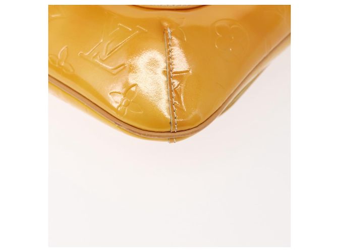 LOUIS VUITTON Borsa Thompson Street Monogram Vernis Giallo Lime M91071 Auth gh1059 D'oro - vista 13