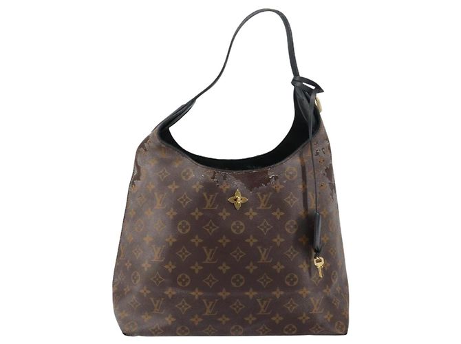 LOUIS VUITTON Borsa Hobo Monogram Flower M43545 Auth LV 147124 Monogramma - vista 2
