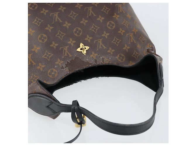 LOUIS VUITTON Borsa Hobo Monogram Flower M43545 Auth LV 147124 Monogramma - vista 6