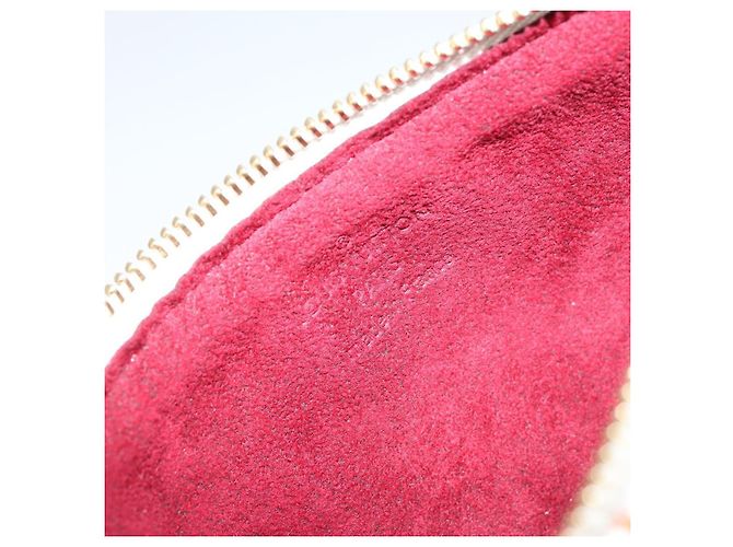 LOUIS VUITTON Pochette MM Monogram Multicolore Bianco M60028 LV Auth gh1170V - vista 15