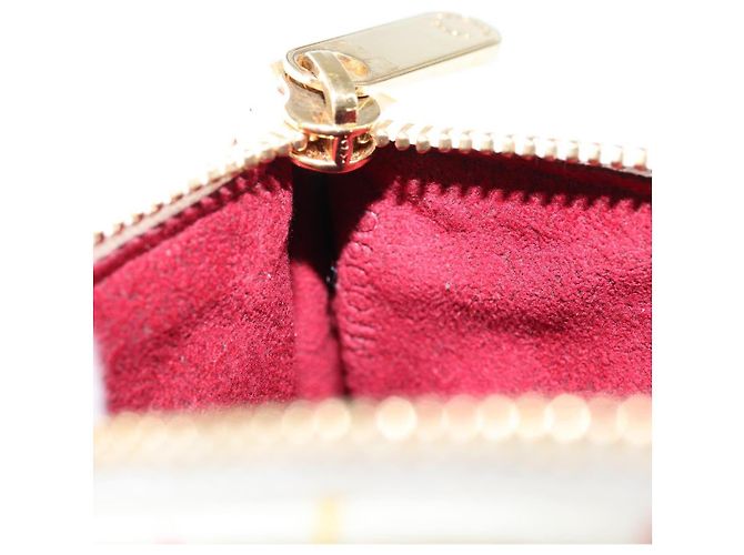 LOUIS VUITTON Pochette MM Monogram Multicolore Bianco M60028 LV Auth gh1170V - vista 20