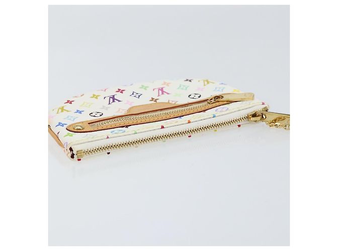 LOUIS VUITTON Pochette MM Monogram Multicolore Bianco M60028 LV Auth gh1170V - vista 6