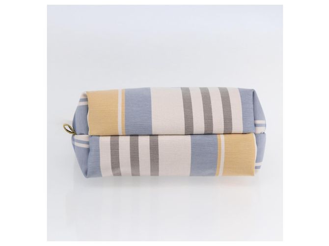 Burberry Nova Check Tasche aus Canvas Hellblau Auth am9536V - Ansicht 7