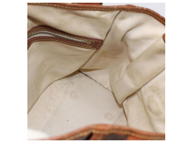 LOUIS VUITTON Borsa a mano Monogram Tise Rayure PM Marrone M56386 LV Auth 149085 - vista 20