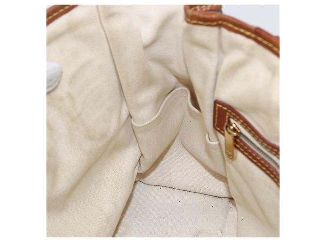 LOUIS VUITTON Borsa a mano Monogram Tise Rayure PM Marrone M56386 LV Auth 149085 - vista 21