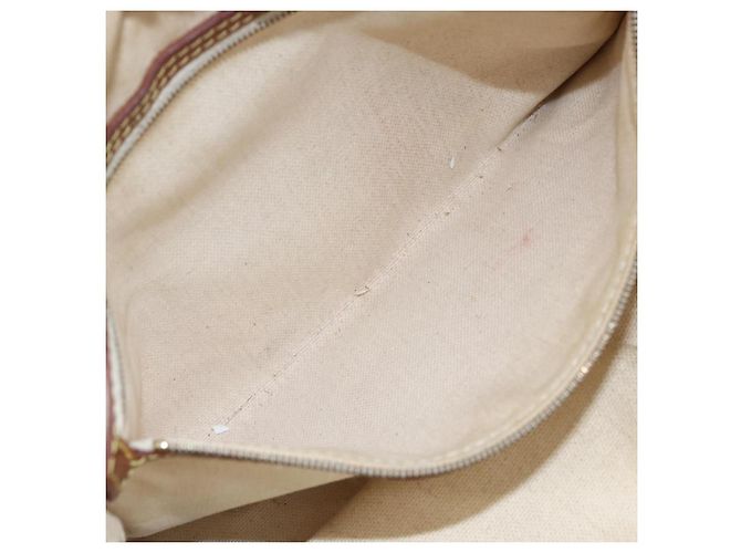 LOUIS VUITTON Borsa a mano Monogram Tise Rayure PM Marrone M56386 LV Auth 149085 - vista 22