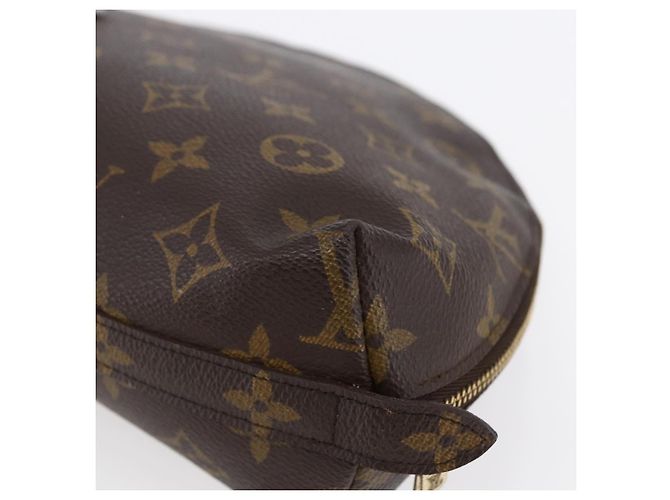 LOUIS VUITTON Pochette Cosmetica Demi Ronde Monogram M47520 LV Auth BA7198 Monogramma - vista 10