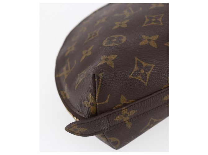 LOUIS VUITTON Pochette Cosmetica Demi Ronde Monogram M47520 LV Auth BA7198 Monogramma - vista 11