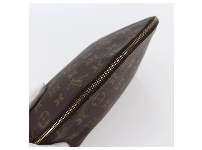 LOUIS VUITTON Pochette Cosmetica Demi Ronde Monogram M47520 LV Auth BA7198 Monogramma - vista 6