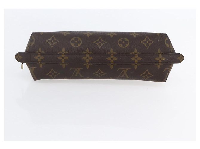 LOUIS VUITTON Pochette Cosmetica Demi Ronde Monogram M47520 LV Auth BA7198 Monogramma - vista 7