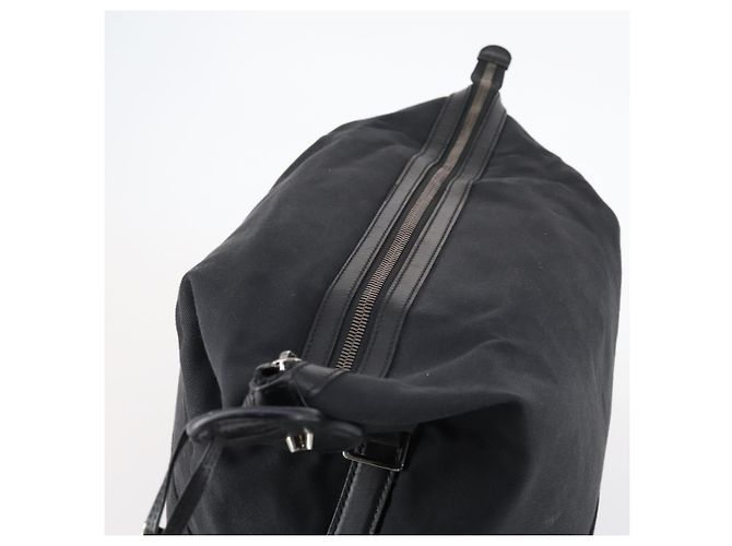 GUCCI Shoulder Bag Canvas Black Auth ep11240 - view 16