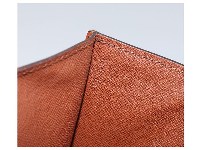 LOUIS VUITTON Bolsa de Mão Epi Monceau 28 Marrom M52123 LV Auth ep11411 - vista 12
