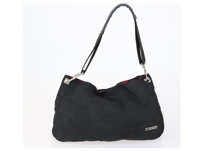 Autre Marque Borsa a Spalla BOTTEGA VENETA Camoscio Nylon PVC 4 Set Beige Nero Verde Auth bs30535 - vista 14