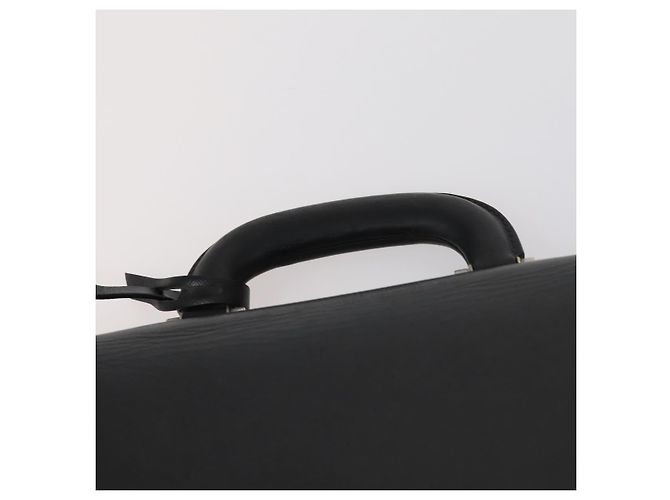 Borsa a Spalla Salvatore Ferragamo Burberry in Pelle 4 Pezzi Nero Marrone Auth bs30527 - vista 11