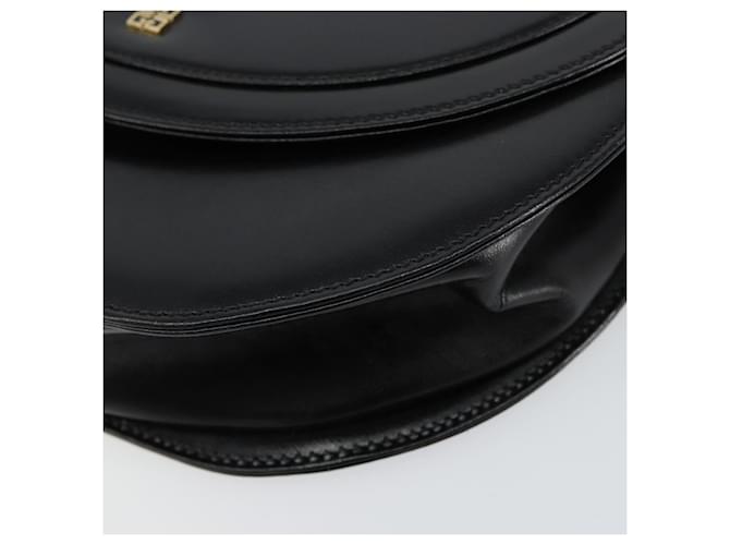 Borsa a mano GIVENCHY in pelle nera e oro Auth 151826 Nero D'oro - vista 10