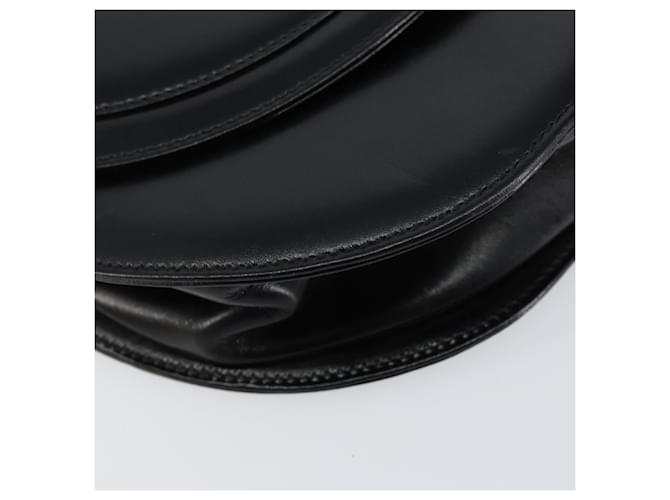 Borsa a mano GIVENCHY in pelle nera e oro Auth 151826 Nero D'oro - vista 11