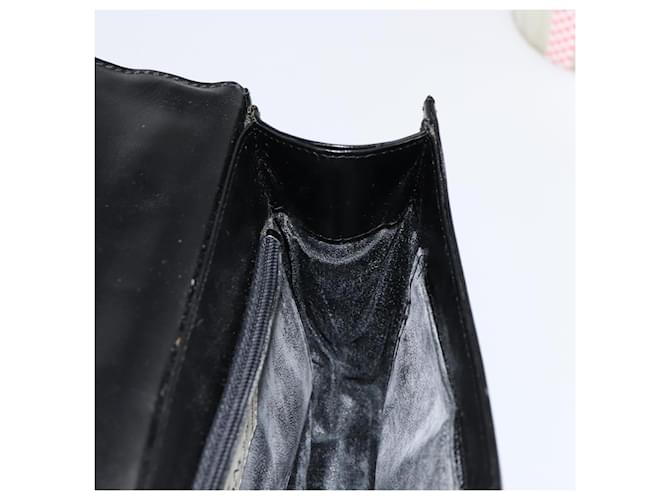 Borsa a mano GIVENCHY in pelle nera e oro Auth 151826 Nero D'oro - vista 18