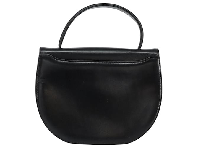 Borsa a mano GIVENCHY in pelle nera e oro Auth 151826 Nero D'oro - vista 3