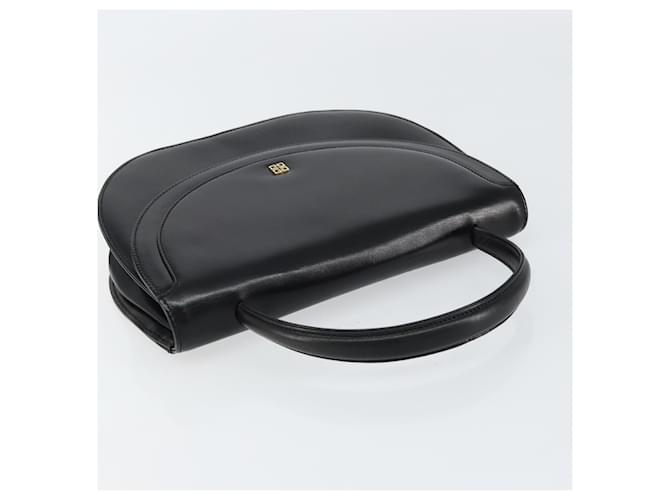 Borsa a mano GIVENCHY in pelle nera e oro Auth 151826 Nero D'oro - vista 6