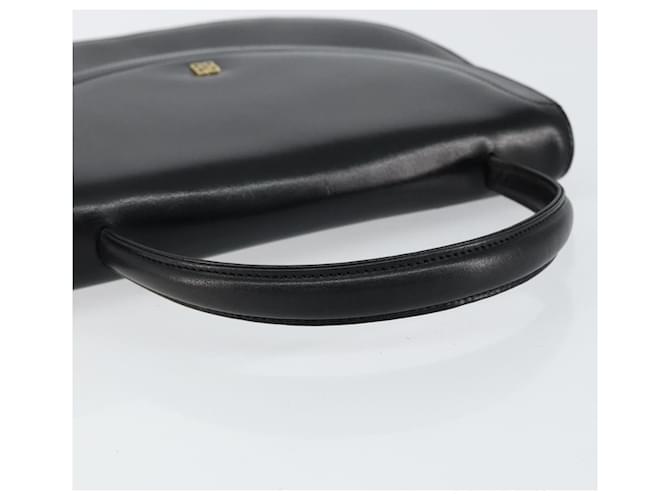 Borsa a mano GIVENCHY in pelle nera e oro Auth 151826 Nero D'oro - vista 7